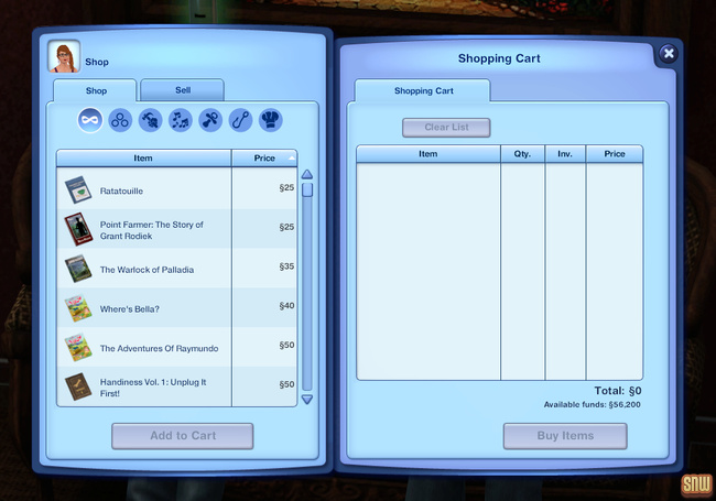 MultiTab 6000 (premium content for The Sims 3)