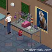 The Sims Livin' Large Comic Strip - The Chemistry Set