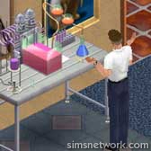 The Sims Livin' Large Comic Strip - The Chemistry Set