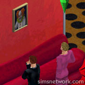 The Sims Livin' Large Comic Strip - The Tragic Clown