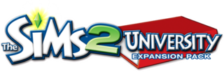 The Sims 2: University logo