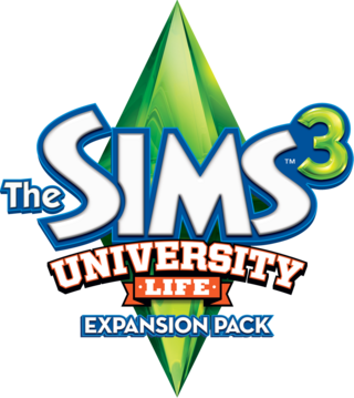 The Sims 3: University Life logo