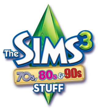 The Sims 3: 70s, 80s & 90s Stuff logo