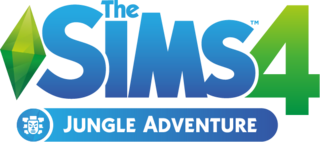 The Sims 4: Jungle Adventure old logo