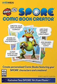 MashOn Spore Comic Book Creator box art packshot