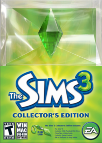 The Sims 3: Collector's Edition box art packshot US