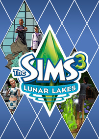 The Sims 3: Lunar Lakes custom box art packshot made by SNW
