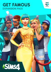The Sims 4: Get Famous packshot cover box art