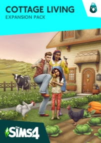 The Sims: Cottage Living packshot box art