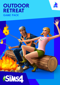 The Sims 4: Outdoor Retreat packshot cover box art
