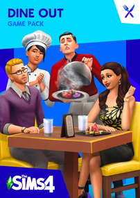 The Sims 4: Dine Out packshot cover box art