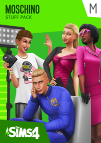 The Sims 4: Moschino Stuff Pack Box Art Packshot Cover