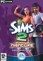 The Sims 2: Nightlife box art packshot