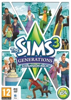 The Sims 3: Generations box art packshot