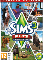 The Sims 3: Pets (Limited Edition) packshot box art