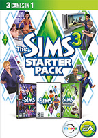 The Sims 3 Starter Pack packshot box art