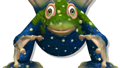 The Froggurrr Spore Creature by Rosana at SporeNetwork