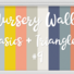 Nursery Walls Set #9 - Basics + Triangles