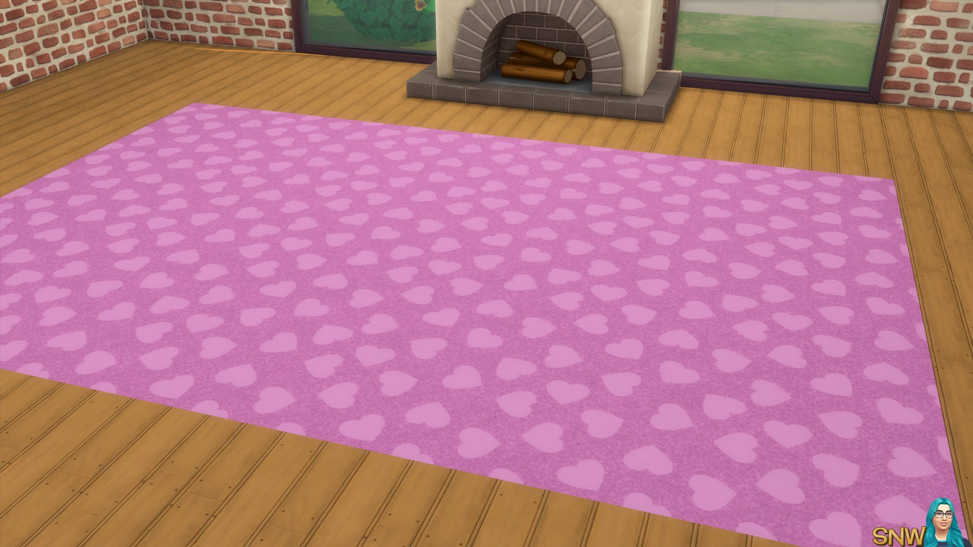 Valentine&#039;s Day 2018 / Love Carpets #6 (Hearts - Full - Small - Light)