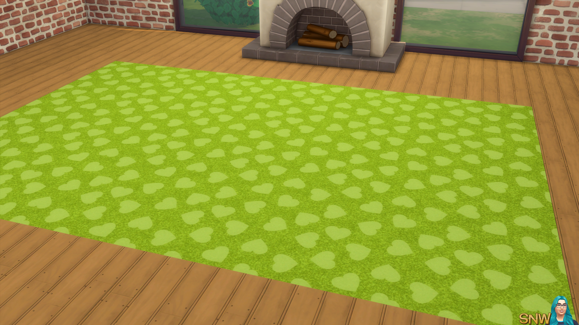 Valentine&#039;s Day 2018 / Love Carpets #6 (Hearts - Full - Small - Light)