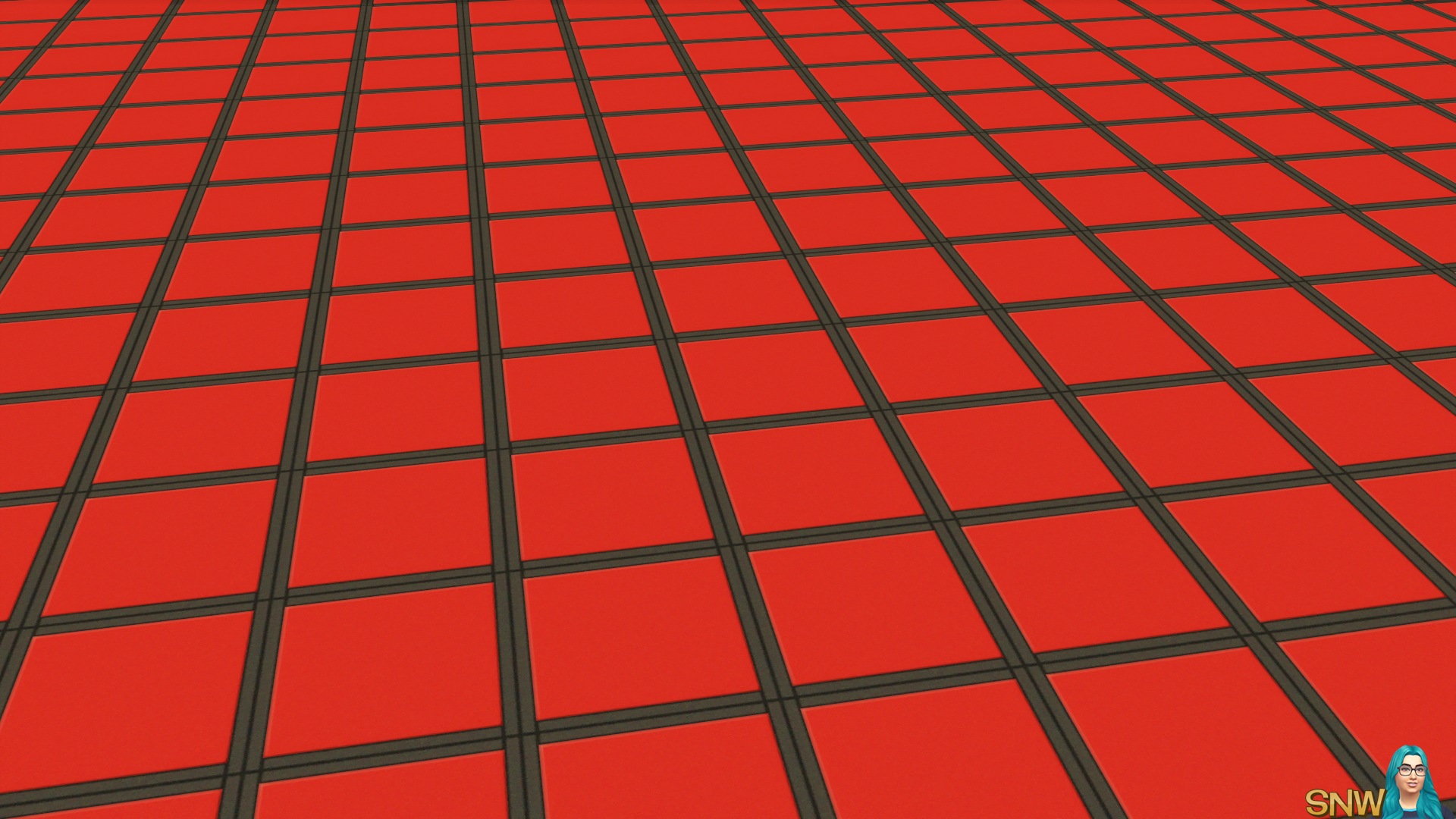 De Stijl Floor Tiles for The Sims 4