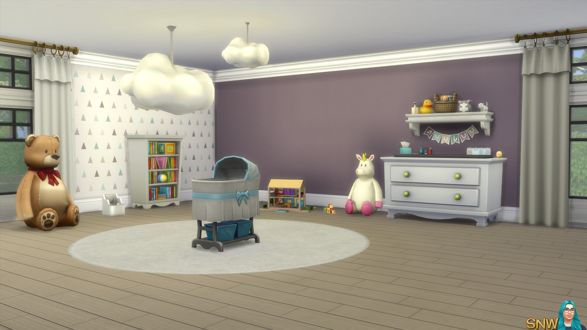 Nursery Walls Set #3 - Basics + Triangles