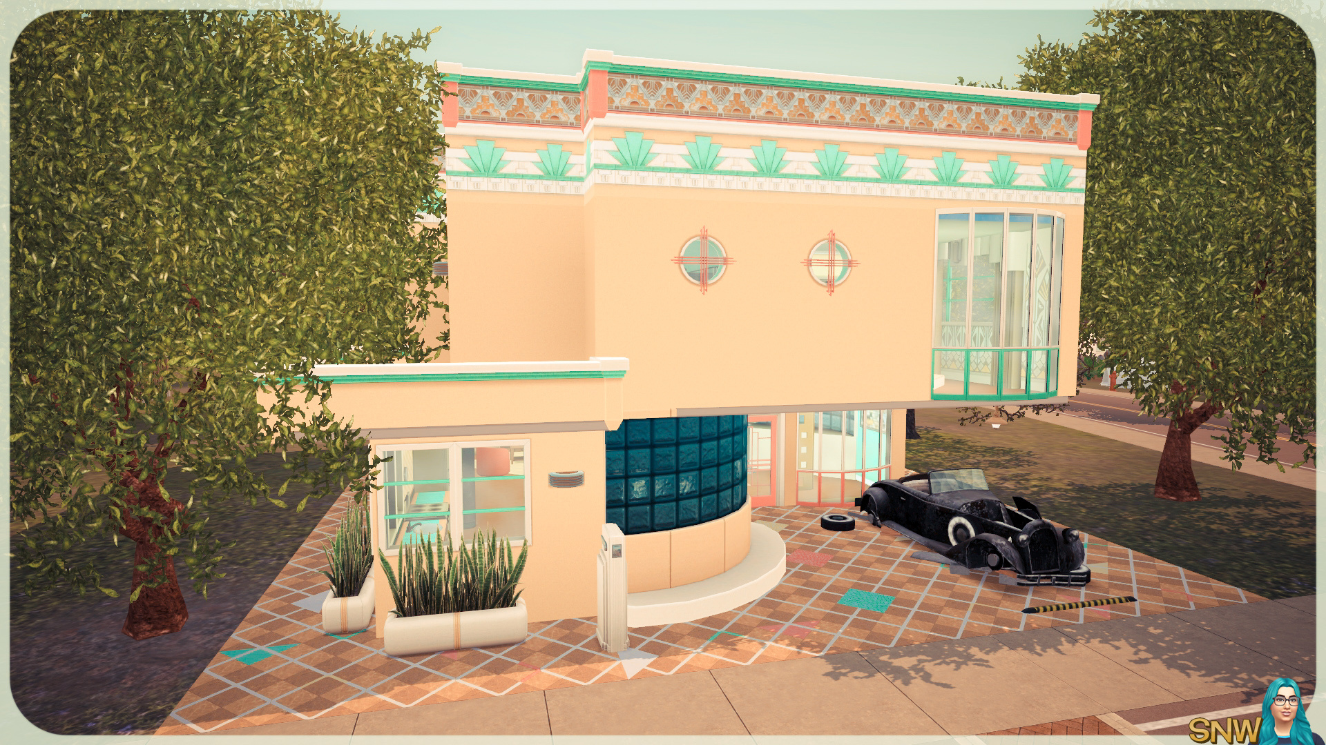 Sunny Art Deco House