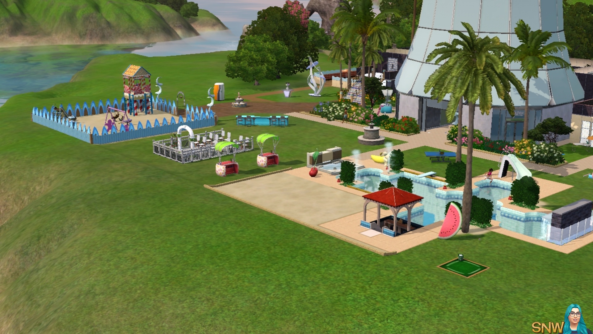 Modern, Familie Resort 