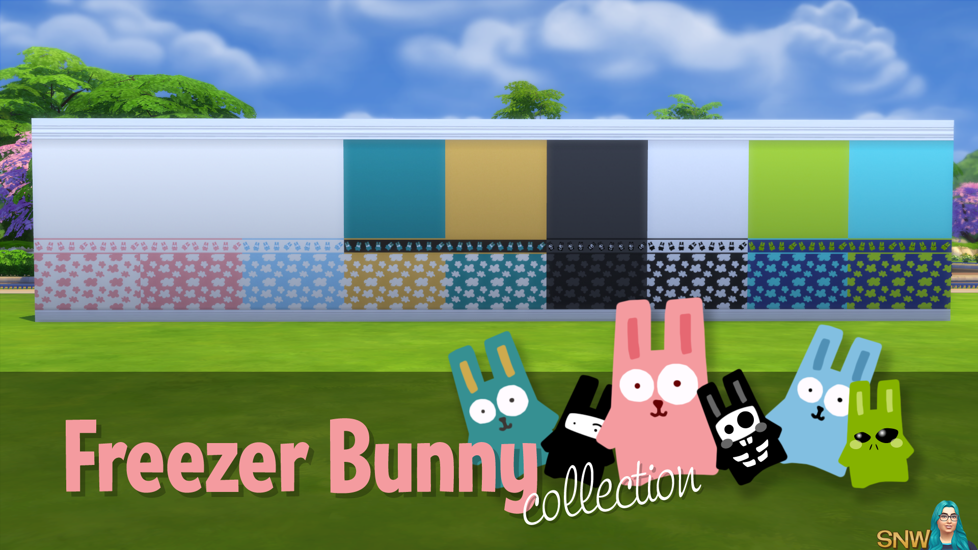 Freezer Bunny Collection: Clouds Wallpapers