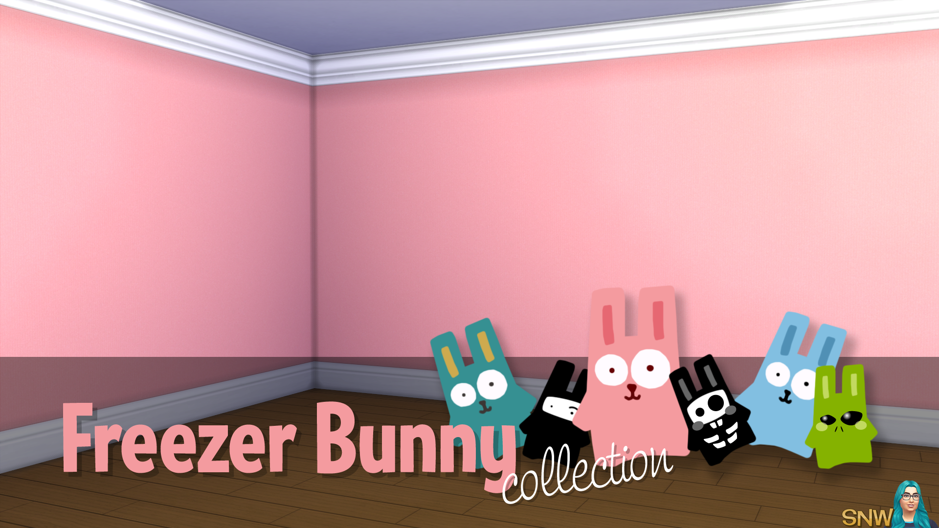 Freezer Bunny Collection: Plain Wallpapers