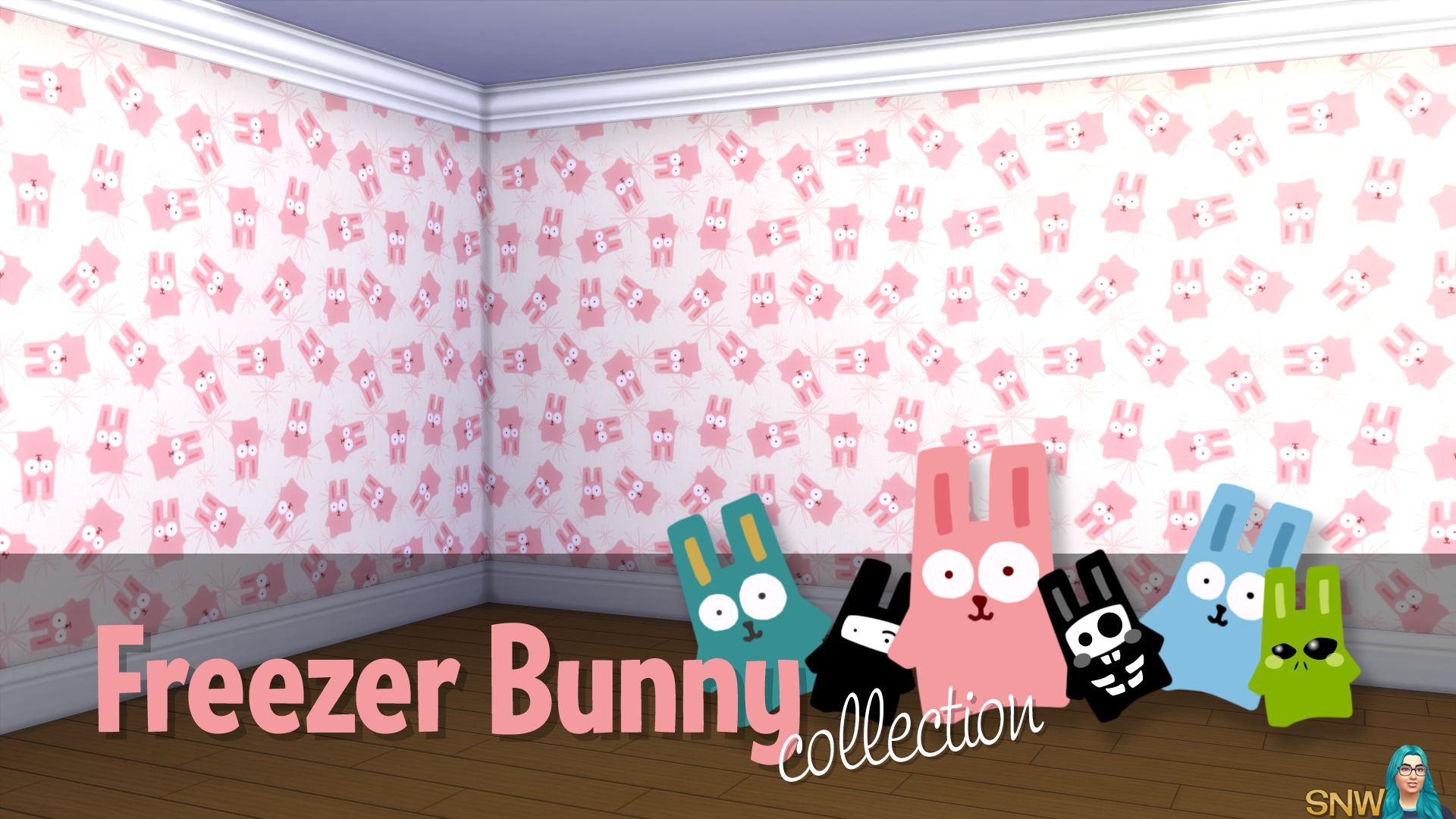 Freezer Bunny Collection: Big Bunnies/Starburst Wallpapers