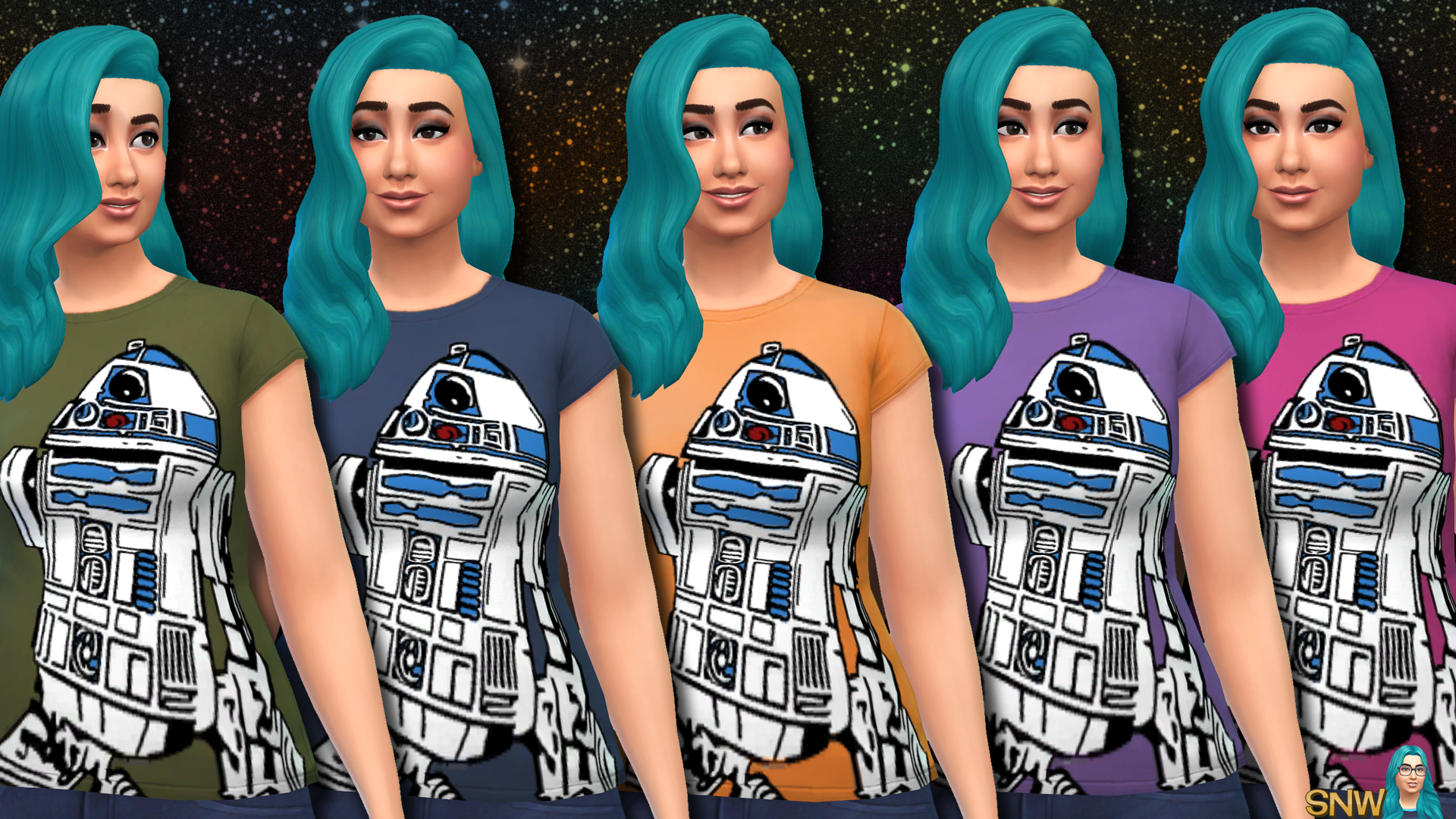 Star Wars R2-D2 Shirts for Women