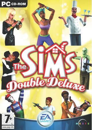 The Sims: Double Deluxe box art packshot