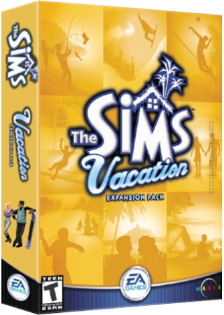 The Sims: Vacation box art packshot