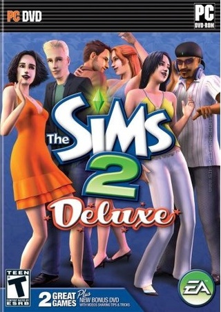 The Sims 2: Deluxe box art packshot US