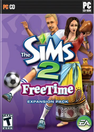 The Sims 2: FreeTime box art packshot US