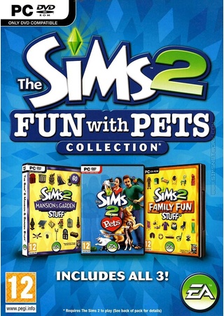 The Sims 2: Fun with Pets Collection box art packshot