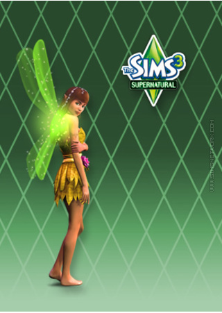 The Sims 3: Supernatural for mobile phones box art packshot