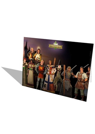 The Sims Medieval Collector&#039;s Edition box art packshot