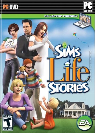 The Sims: Life Stories box art packshot US