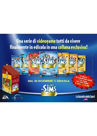 The Sims Collection (La Gazzetta Dello Sport) packshot box art