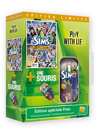 Les Sims 3: Ambitions + Souris (Edition Limitée) packshot box art