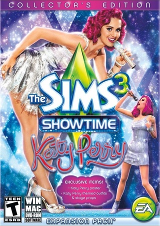 The Sims 3: Showtime (Collector&#039;s Edition) packshot box art