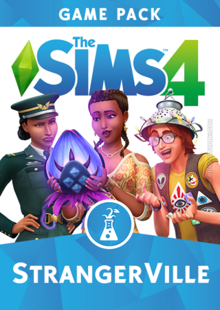 The Sims 4: Strangerville old packshot cover box art