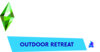 The Sims 4: Outdoor Retreat logo