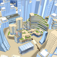The Sims 4: City Living screenshot concept art Fashion District