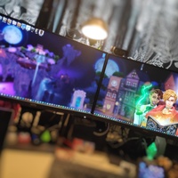 Realm of Magic dual screen wallpaper setup
