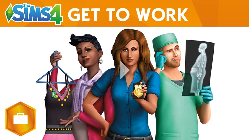 The Sims 4 Get to Work: Official Announce Trailer