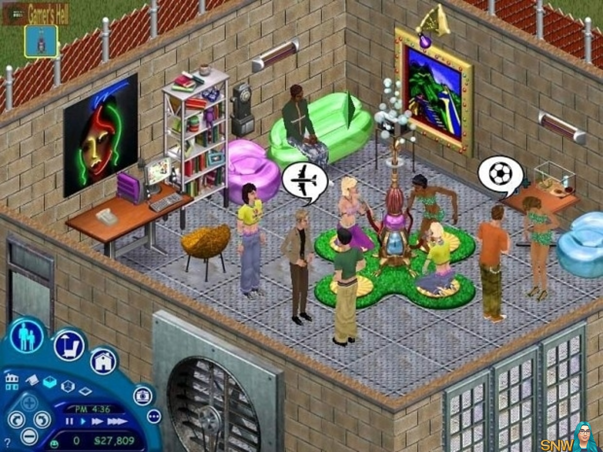 Игровые дом 1. Симпс 1. Игра SIMS 1. SIMS 1 screenshot.