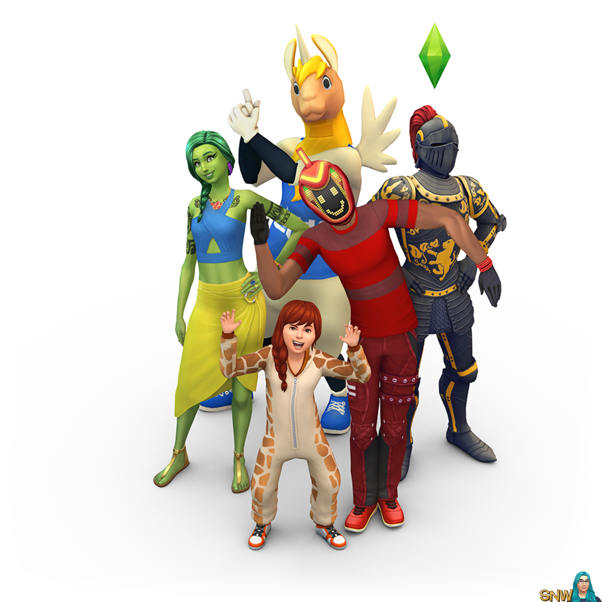 The Sims 4: Get Together render